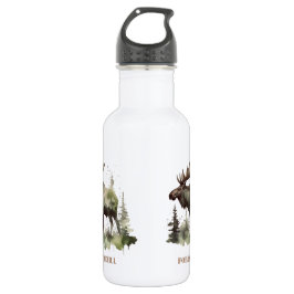 Garrafa Retrato de Mossy Moose Wildlife, personalizado