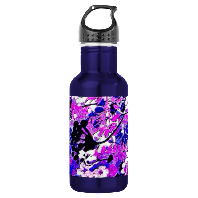 Garrafa Retro Floral Wacky (Frente)