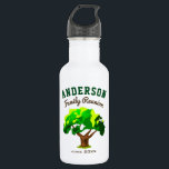 Garrafa Reunião da Família de Nomes Personalizados da Árvo<br><div class="desc">Esta design apresenta uma bela árvore que simboliza uma família em crescimento contínuo. Estes produtos acrescentam um valor excelente às suas reuniões familiares e tornam as suas fotografias familiares ainda mais memoráveis. Altere facilmente o texto de acordo com sua preferência. Itens correspondentes disponíveis na coleção abaixo.</div>