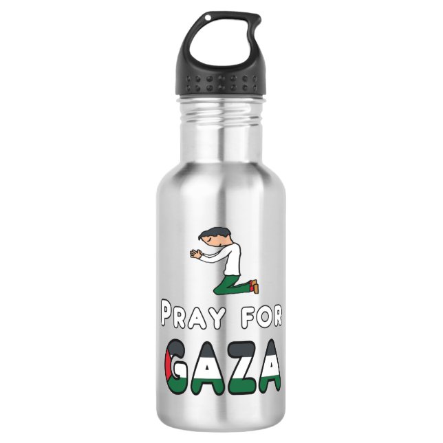 Garrafa Reze Por Gaza (Frente)