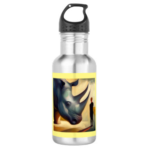 Garrafa Rinoceronte Animal Espiritual 2