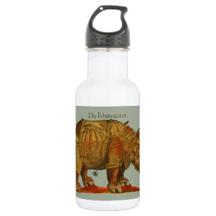 Garrafa Rinocerontes Rinocerontes de Vintage Rhino Durer A