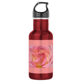Garrafa Rosa Rosa Flor Personalizada