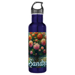 Garrafa Rosa Topike Estilo Van Gogh Rosas Rosa Floral