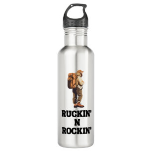 Garrafa Ruckin' N Rockin' para o Hiker Rucking
