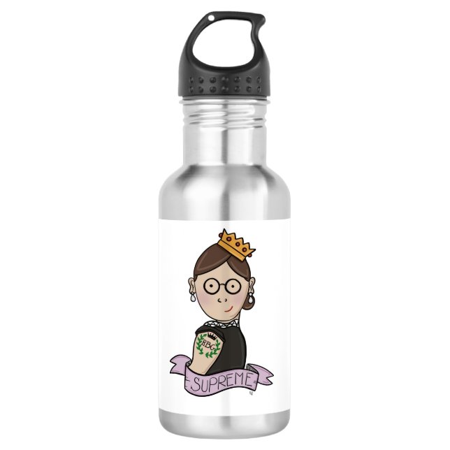Garrafa Ruth Bader Ginsburg, RBG notório (Frente)