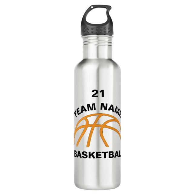 Garrafa RWA SportJuro - Equipe Personalizada de Basquete I (Frente)