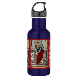 Garrafa Santa Bárbara com Artilharia (M 007) Azul