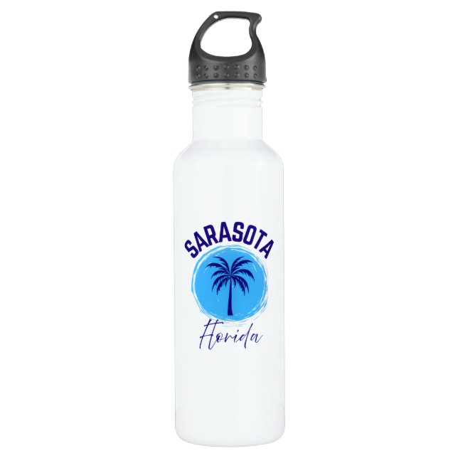 Garrafa Sarasota Florida Water Bottle (Frente)
