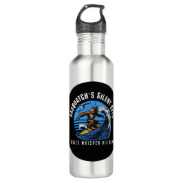 Garrafa Sasquatch's Silent Sets surfing Bigfoot Black