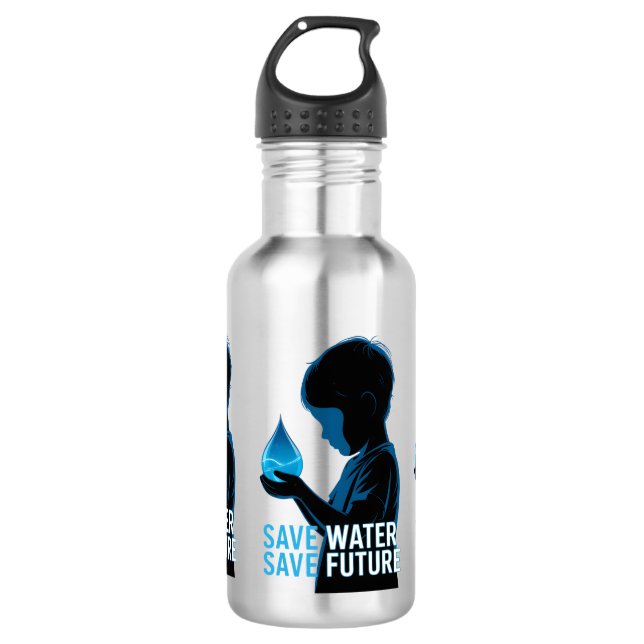 Garrafa Save Water Save Future (Frente)
