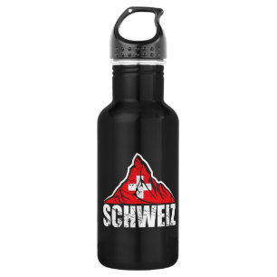 Garrafa Schweiz Matterhorn Suiça Vintage