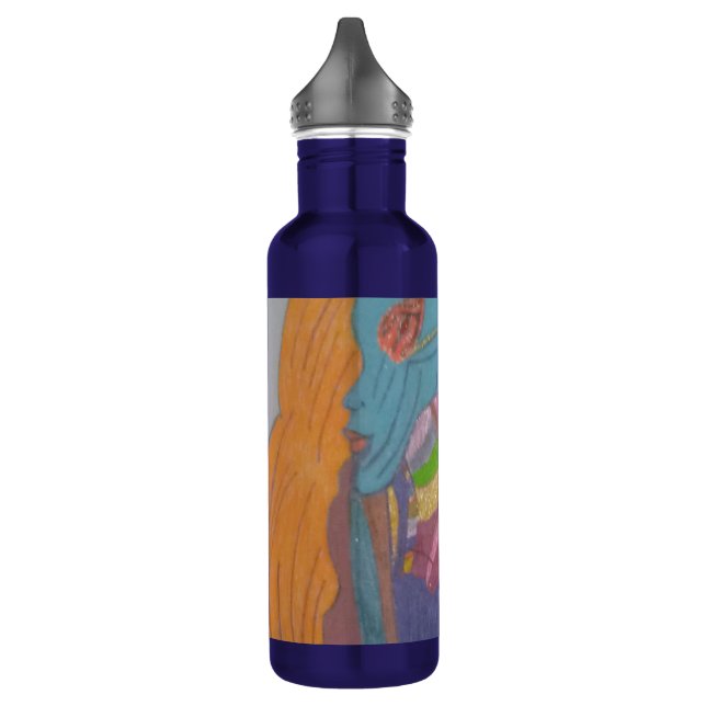 Garrafa Sci-fi Fantasy Female Creature Water Bottle (Esquerda)