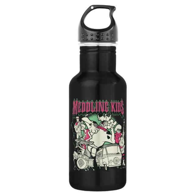 Garrafa Scooby-Doo e Gang Meddling Kids Punk Banda (Frente)