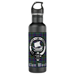 Garrafa Scottish Clan Wood Crest & Tartan
