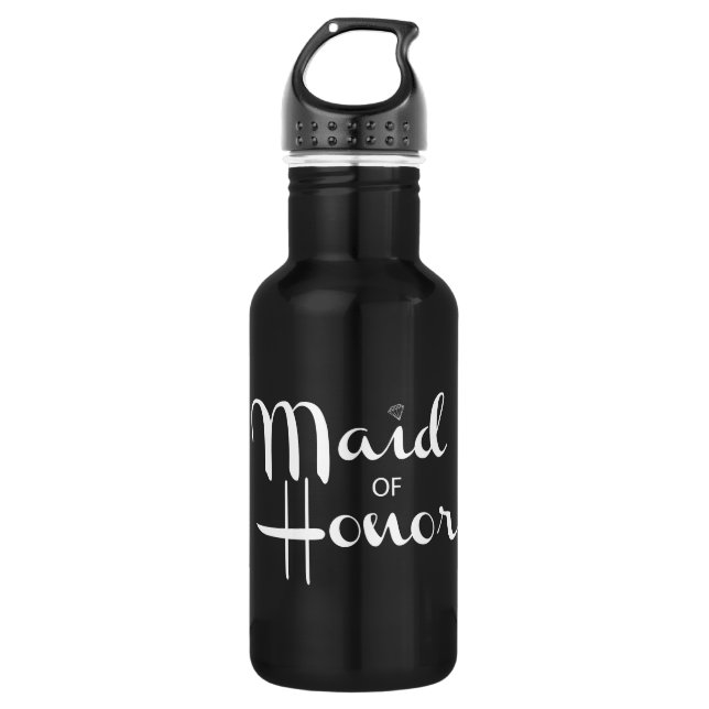 Garrafa Script Retroativo da madrinha de casamento (Frente)