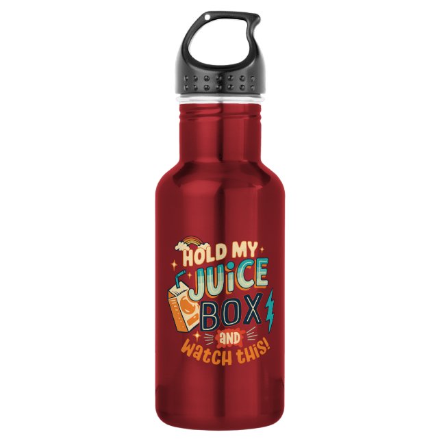 Garrafa segure minha caixa de suco e veja isso (Frente)