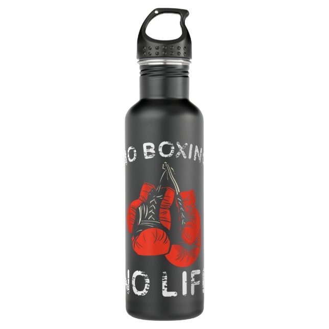 Garrafa Sem boxing sem vida como um boxing engraçado 518 (Frente)