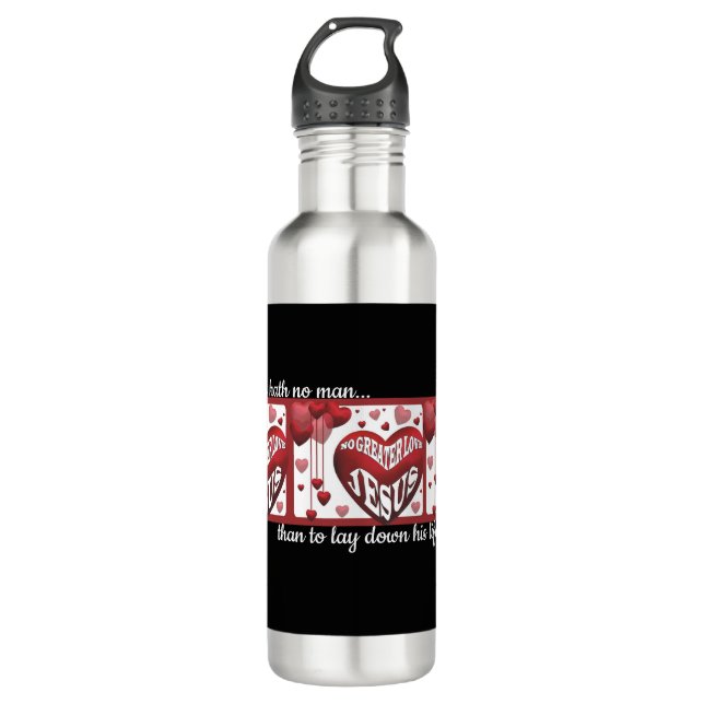 Garrafa Sem Maior Amor © Tumbler Térmico (Frente)