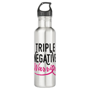 Garrafa Sensibilização do Cancer do Guerreiro Negativo Tri