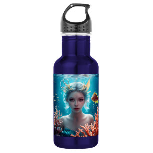 Garrafa Sereia Bonita Sob a Água