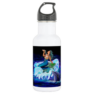 Garrafa Sereia com golfinho
