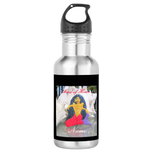 Garrafa Sereia de madrinha de casamento personalizada