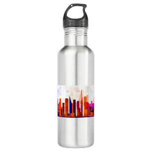 Garrafa Seul Coreia do Sul Skyline