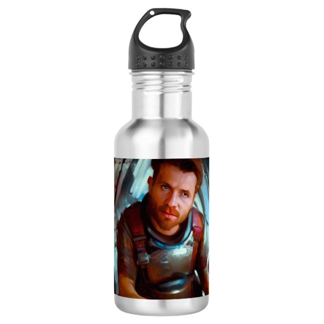 Garrafa SF Hero a bordo nave espacial 4 (Frente)