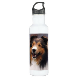 Garrafa Shetland Sheepdog Sheltie Art