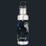 Garrafa Shuttle do Astronauta Espacial Exterior Personaliz<br><div class="desc">Comemore todas as coisas no espaço com esta garrafa de água de aço inoxidável que você pode adicionar um nome para torná-la pessoal. Veja os outros itens nesta coleção abaixo como a mochila, e o lápis para combinar com esta garrafa de água de aço inoxidável nerd. Uma boa maneira de...</div>