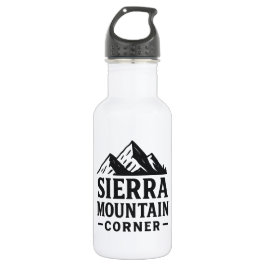 Garrafa Sierra Mountain Corner – Adventure Logo Design