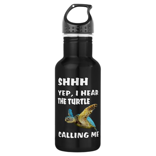 Garrafa Sim, Ouvi A Tartaruga Me Chamando De Camisa Engraç (Frente)