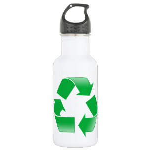 Garrafa Símbolo Clássico de Reciclagem de Reciclagem