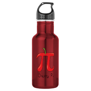 Garrafa Símbolo de Pi de Cereja Professor de Matemática Fo