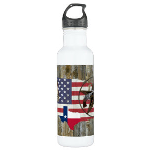 Garrafa Símbolo de pistola de dueling estrela do Texas mai