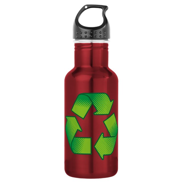 Garrafa Símbolo de reciclagem (Frente)
