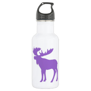 Garrafa Símbolo roxo simples dos alces