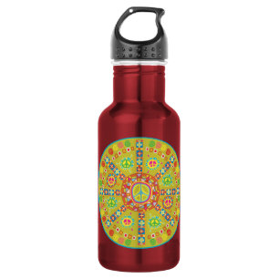 Garrafa Símbolos de Paz Design