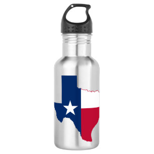 Garrafa Sinalizador de mapa do Texas