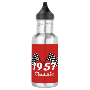 Garrafa Sinalizador Verificado Clássico Preto e Branco 195