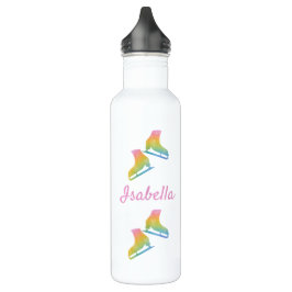 Garrafa skate de água de patinação gelada arco-íris