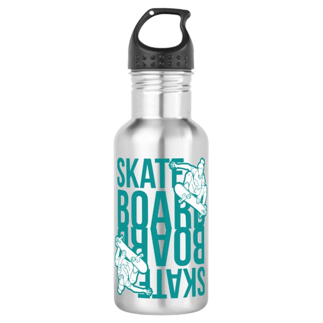 Garrafa skateboard  (Frente)