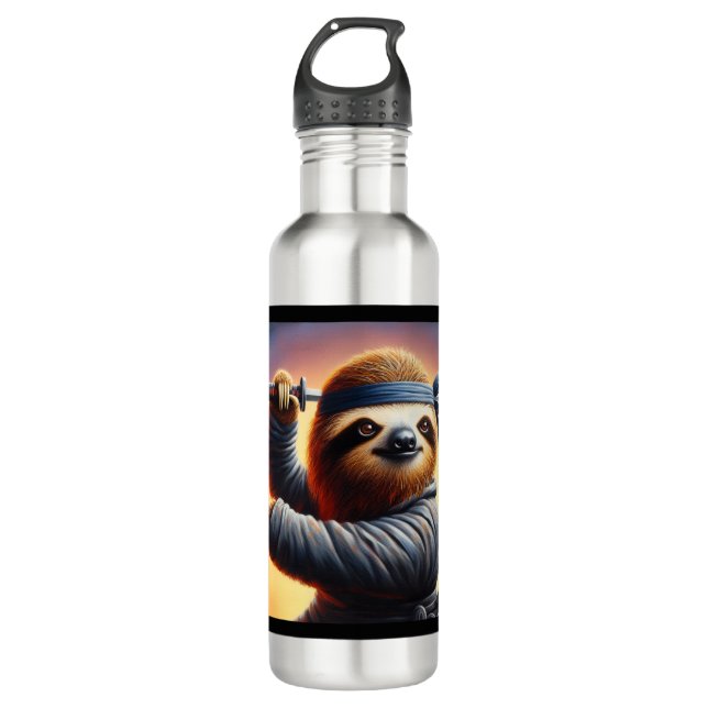 Garrafa Sloth Ninja (Frente)