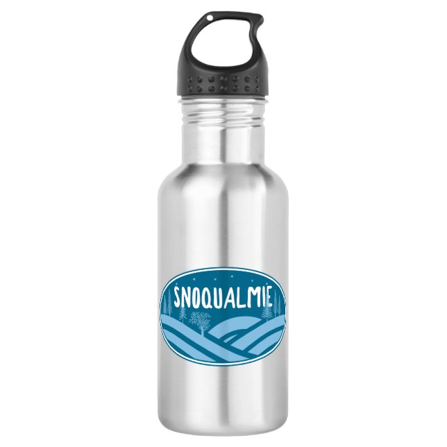 Garrafa Snoqualmie Washington ao Ar Livre (Frente)