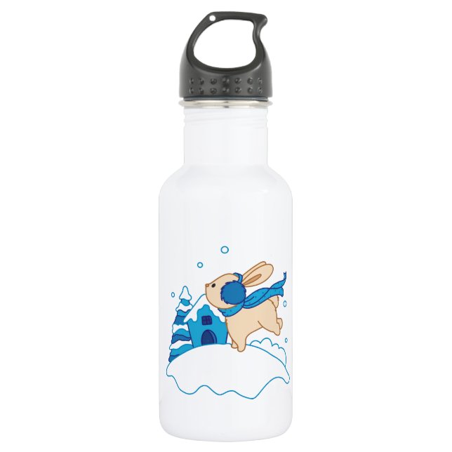 Garrafa Snow Puppy Winterland (Frente)