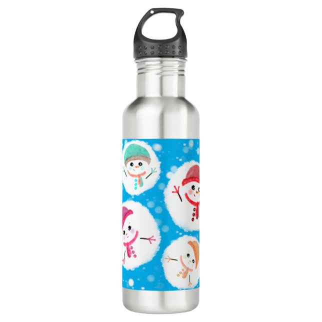 Garrafa Snowball e Snowman Blue (Frente)