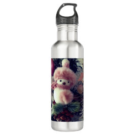 Garrafa Snowman Christmas Water Bottle
