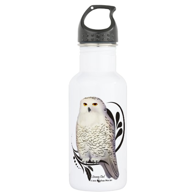 Garrafa Snowy Owl (Frente)