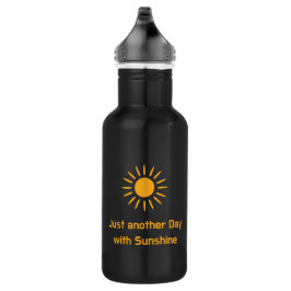 Garrafa Só mais um dia com luz do sol